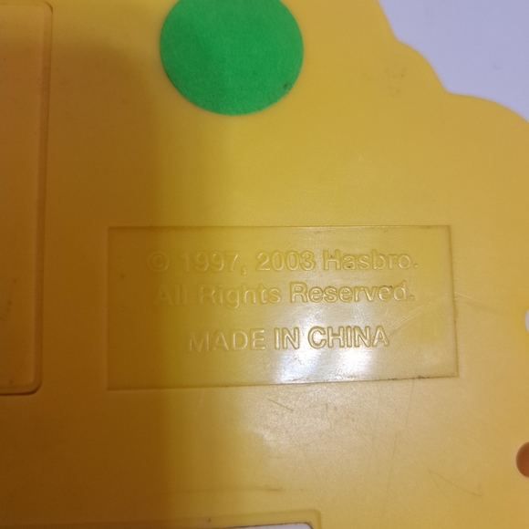 Vintage Hasbro 1997 Mr Potato Head Electronic Hand Held Game Works - Picture 3 of 3